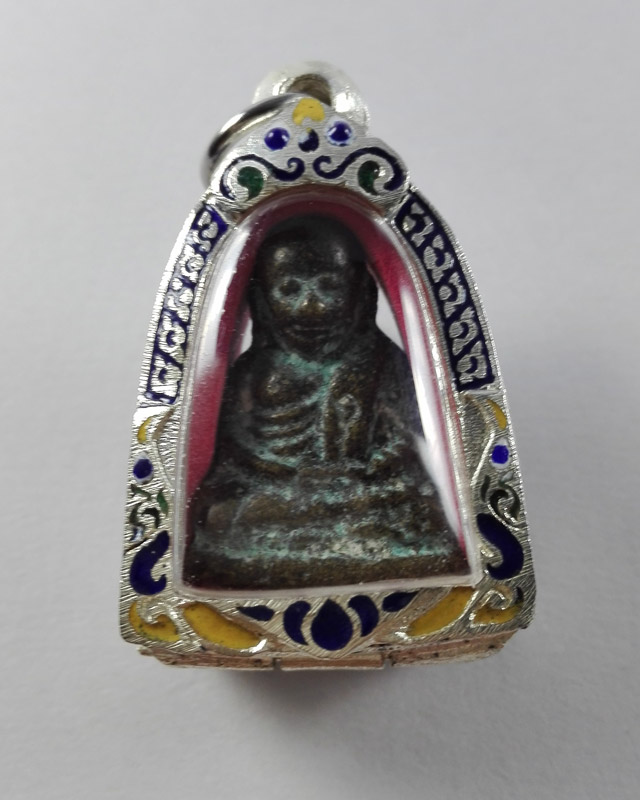 พระรูปหล่อหลวงพ่อเงิน วัดบางคลาน พิมพ์ใหญ่ รุ่น.ฟ้าคำรณ ปี2534 ออกวัดบางคลานใต้