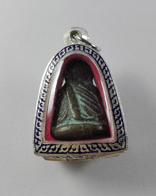 พระรูปหล่อหลวงพ่อเงิน วัดบางคลาน พิมพ์ใหญ่ รุ่น.ฟ้าคำรณ ปี2534 ออกวัดบางคลานใต้