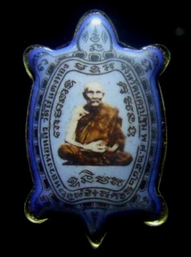 **วัดใจ**ล็อกเก็ตพญาเต่าเรือน ฉากฟ้า หลวงพ่อหลิว วัดไร่แตงทอง จ.นครปฐม**เมตตามหานิยม แคล้วคลาด สวยๆ