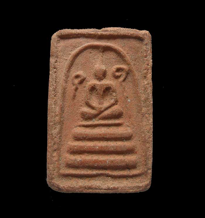 พระสมเด็จเนื้อดินเผา พิมพ์ข้างอุ หลวงพ่อเงิน กรุวัดบางคลาน