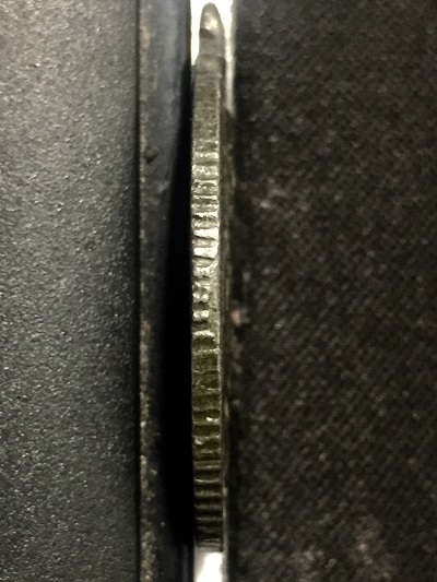 เหรียญครูบาศรีวิไชย เนื้อตะกั่ว ขอบสตางค์ ปี๒๔๘๒