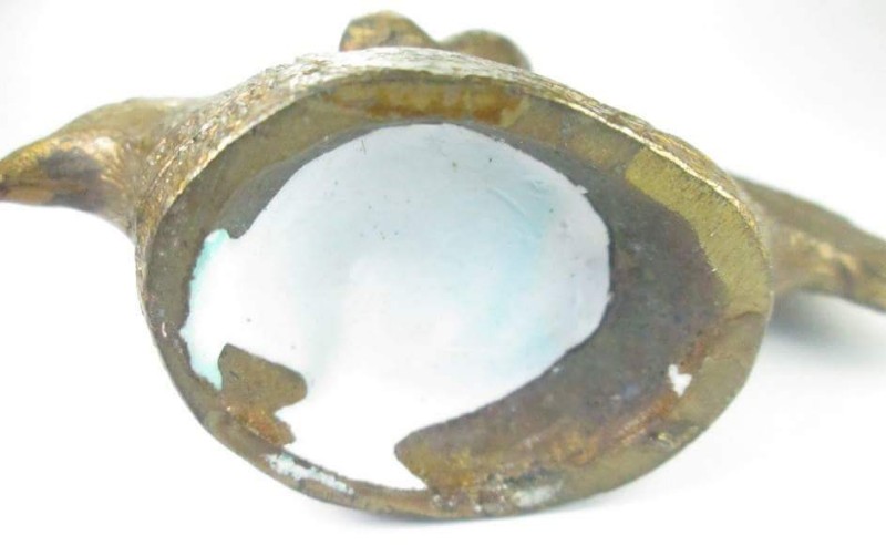 รูปหล่อ ขี่ไก่ หลวงพ่อไสว วัดปรีดาราม(ยายส้ม) จ.นครปฐม อายุ 77 ปี ปี 2541 รับประกันแท้100%