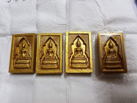 (เคาะเดียว) แหวกม่านหลังพระแม่ธรณีพิมพ์ใหญ่ ปี43 กรรมการลงทอง 3 องค์ หลวงปู่หมุน ออกวัดซับลำใย