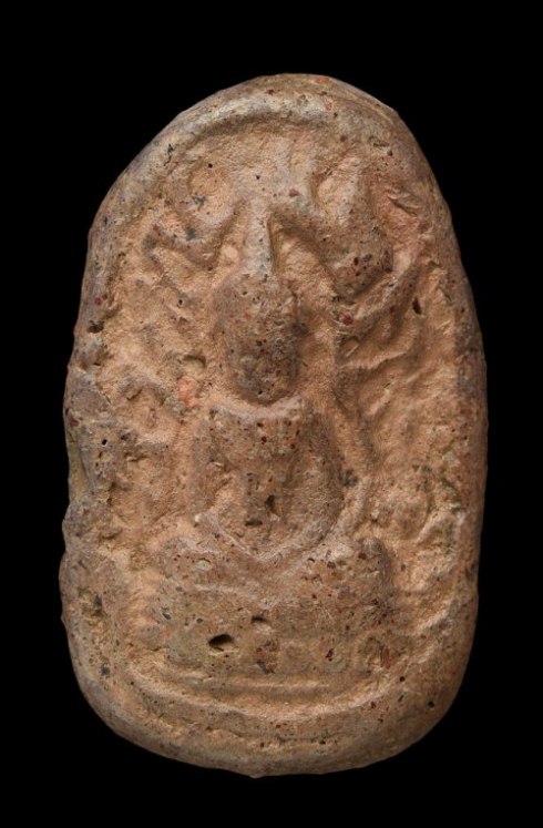 พระกรุวัดจุฬามณี พิมพ์ชินราชหลังนาง เนื้อดิน จ.พิษณุโลก