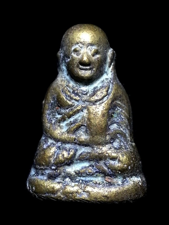 หล่อรูปเหมือนหลวงพ่อเงิน วัดบางคลาน "พิมพ์ขี้ตา" รุ่นมุงหลังคาศาลาวัดวังแดง จ.พิจิตร พร้อมกล่องเดิม