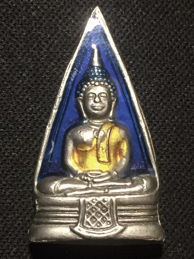 หลวงพ่อโสธรสองหน้า เนื้อเงินลงยา