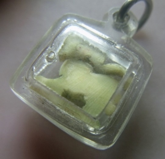 **วัดใจ**สิงห์งาแกะตาแดง เก่าๆ ไม่ทราบที่ เลี่ยมเก่าเดิม**สวยๆ เชิญชมครับ