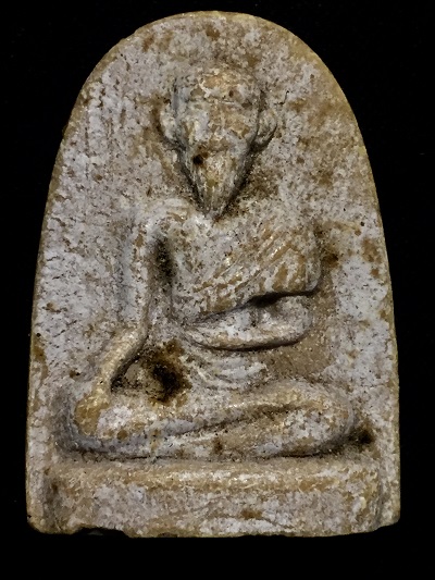 พระเนือผงรูปเหมือนหมอฃีวกโกมารกัจฉ์ หลวงพ่อกวยวัดโฆสิตาราม(บ้านแค) ปี2507