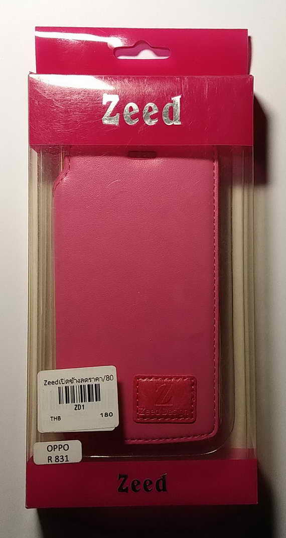 เคสมือถือ Oppo Neo R831 หนังเปิดข้างสีชมพู  80 บาทพร้อมส่ง