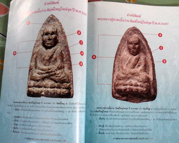 หนังสือการศึกษาพระหลวงปู่ทวดเนื้อว่าน ปี2497 วัดช้างให้ ปัตตานี