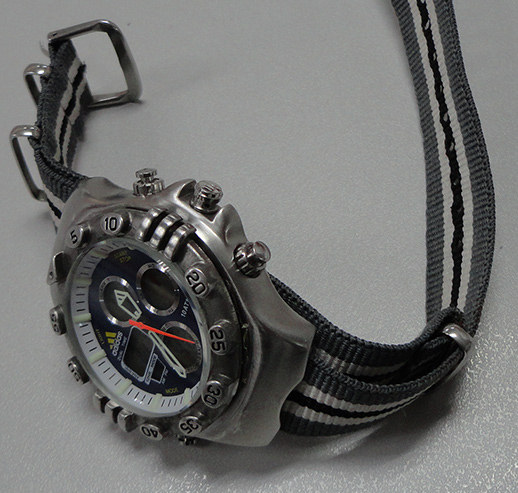 นาฬิกา ADIDAS ของแท้ ดิจิตอลสปอร์ตแอคทีฟโครโนกราฟ2ระบบ