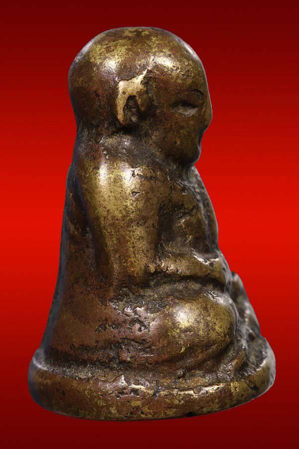 รูปหล่อหลวงพ่อเงินหน้านกฮูกพิมพ์ต้อ หลวงพ่อแจ๊ะสร้าง