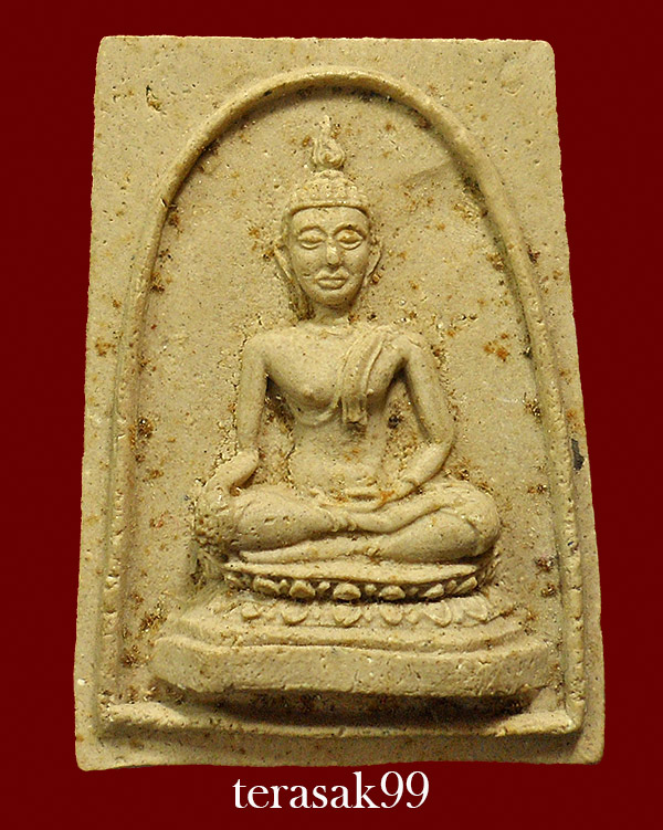 พระสมเด็จฯ พระประธาน หลังจุลมงกุฏและยันต์ วัดชิโนรส พ่อกวยร่วมเสก(5)