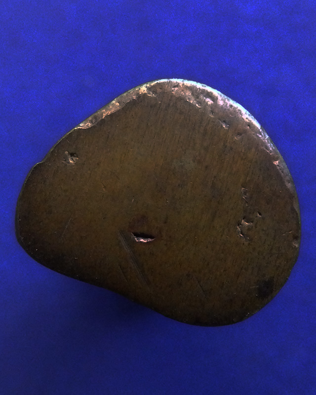 รูปหล่อโบราณหลวงพ่อเขียน วัดสำนักขุนเณร พิมพ์ค่อมเล็ก ออกวัดพร้าว