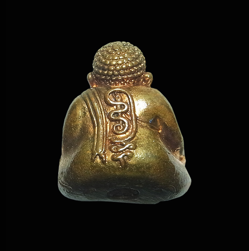 พระสังกัจจายน์ รุ่นรับทรัพย์ ไตรมาส 54 เนื้อชนวนอุดผง แบบไม่มีฐาน พร้อมกล่อง