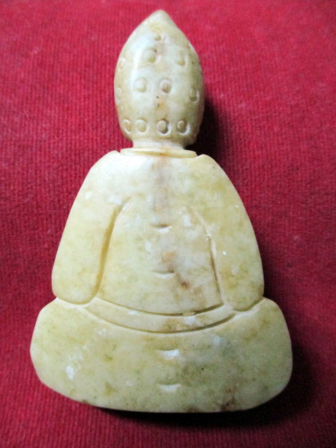 รูปเหมือนพระยูไล หยกขาวแกะ