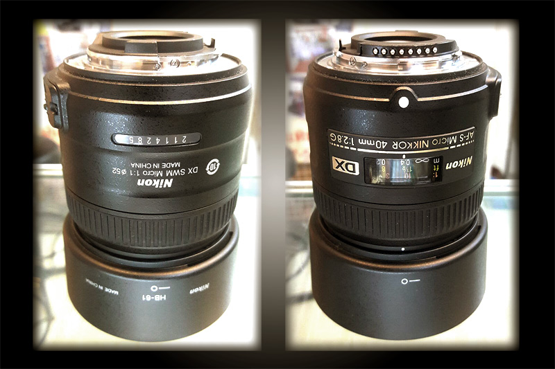 เลนส์ Nikon AF-S Micro 40 mm 1:2.8 สภาพเกือบ 100%