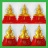 ***ยกชุด 3 องค์***พระบูชา พระพุทธโสธร เนื้อเรซิ่นองค์ทอง ฐานแดง ใต้ฐานปั๊มยันต์พร้อมกล่องตราวัดบรรจุ