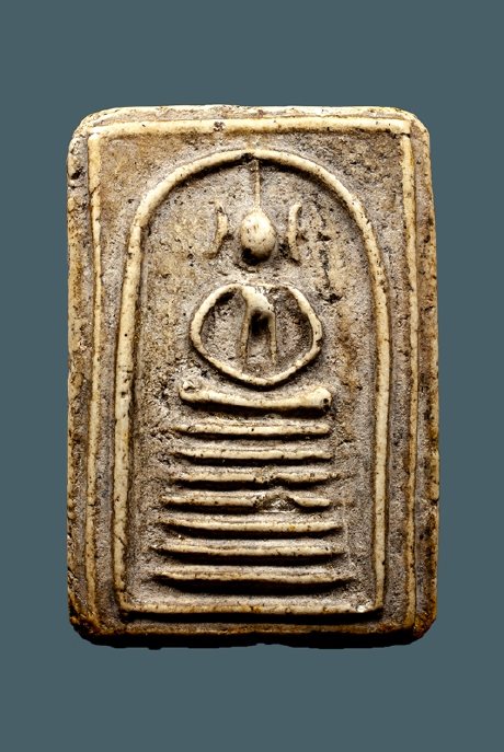 พระสมเด็จวัดเกศไชโย 7 ชั้น พิมพ์ตลก สภาพยังพอสวย