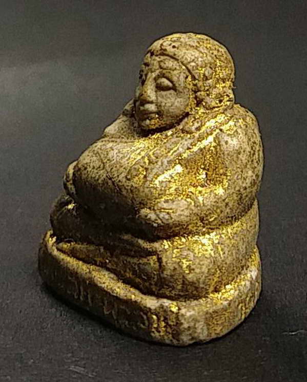 20 บาทแดงพระสังกัจจายน์ เนื้อผงลอยองค์ วัดอนาลโย จังหวัดพะเยา