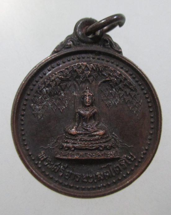 ๒๐ เหรียญพระศรีอารยะเมตไตรโย ตำหนักหลวงปู่พรหมเทพ 1 ปี 2519