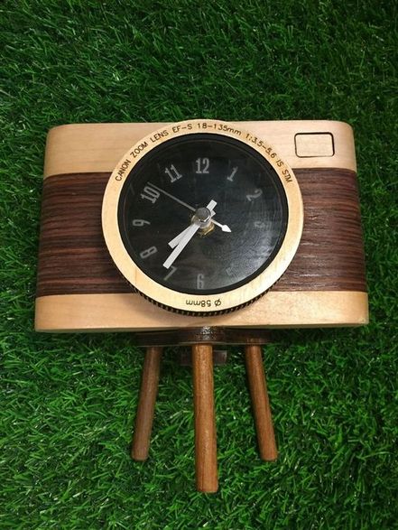 กล้องนาฬิกา งานมือดีไซน์สวย