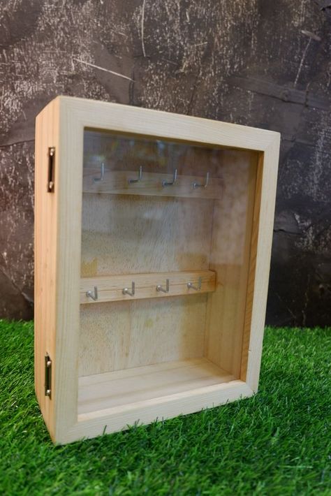 กล่องกุญแจ Key Box งานไม้สนสวยๆ