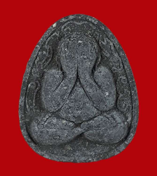 พระปิดตาจัมโบ้ หลังยันต์ไก่เถื่อน หลวงปู่วิเวียร วัดดวงแข กทม. ปี2536