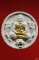 พระผงเสร์ห้า หลวงพ่อเปิ่นขี่เสือ วัดบางพระ  ปิดแผ่นทองคำ ฝังพลอย ปี 2536 พร้อมกล่องเดิม...../3