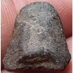 พระปิดตาเนื้อชานหมากหลวงปู่ทิม วัดพระขาว จ.อยุธยา ปี 43 (สร้าง 3999 องค์)