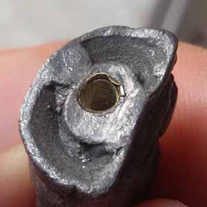 พระปิดตาเนื้อตะกั่ว ฝังตะกรุด ตอกโค็ต