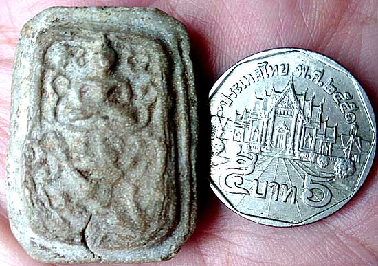 *พระผงกรุวัดคู้สลอด อยุธยา พิมพ์ทรงหนุมาน*
