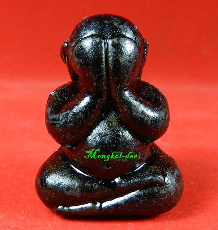 พระปิดตาภัควัมบดี ศรีมหาลาภ เนื้อผงพุทธว่าน108จุ่มรัก ลพ.รักษ์ อนาลโย วัดสุทธาวาส#3