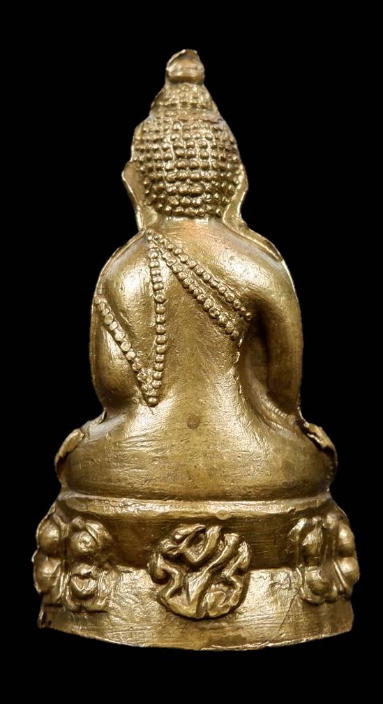 พระกริ่งโสฬส มปร.เนื้อทองเหลืองกะไหล่ทอง แจกกรรมการ ปี2515 วัดราชประดิษฐ์ กรุงเทพฯ หลวงปู่ทิม ปลุกเส