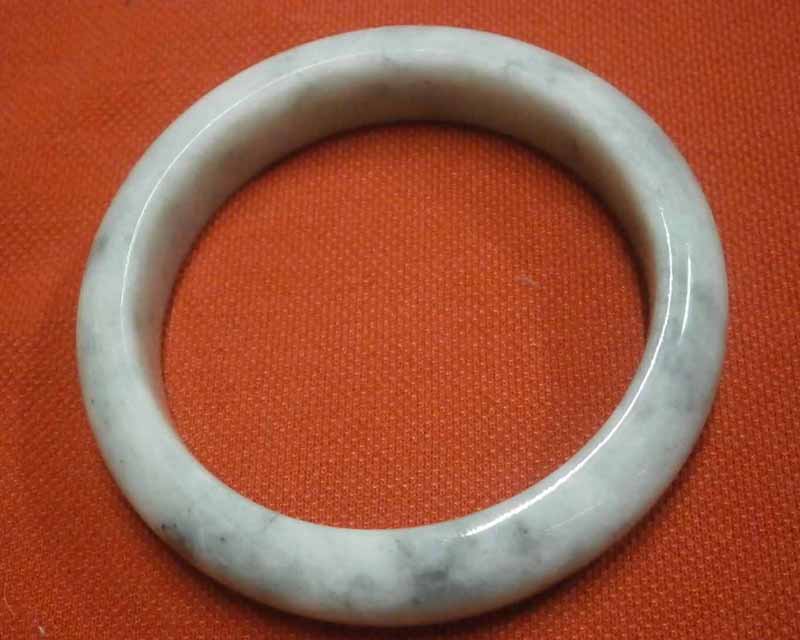 **วัดใจแดง 300.-**หยกกินบ่เซี่ยงเขียวอมฟ้า เนื้อแก้วพม่าแท้ #191