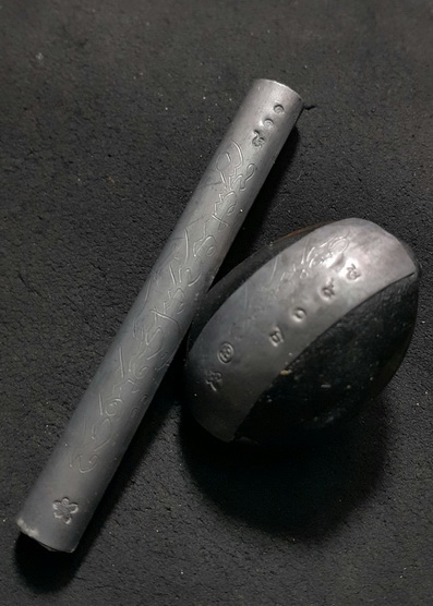 (2ชุด)เบี้ยแก้และ ตะกรุดโทนอุดผงพรายกุมารโรยผงตะใบพระกริ่ง +กระดาษยันต์สารพัดกันหลวงปู่ทิมหลังปั๊มตร