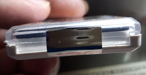 เสมาอายุยืนเจริญพรหลวงปู่ชาญวัดบางบ่อเนื้อทองเเดงหน้ากากทองฝาบาตรเเจกกรรมการหายากมากๆยังไม่เเกะซีล