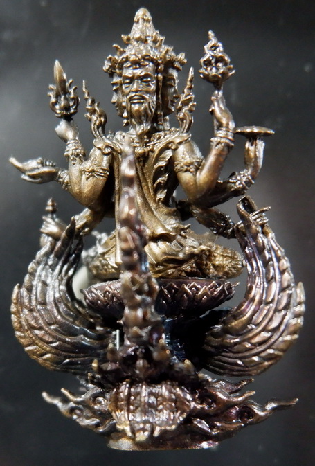 พระพรหมธาดามหาเศรษฐี "รุ่นบุญเศรษฐี" หลวงปู่ยูร ญาณวิโร วัดหนองป่าหมาก จ.สระแก้ว ขนาดห้อยคอ สวยครับ