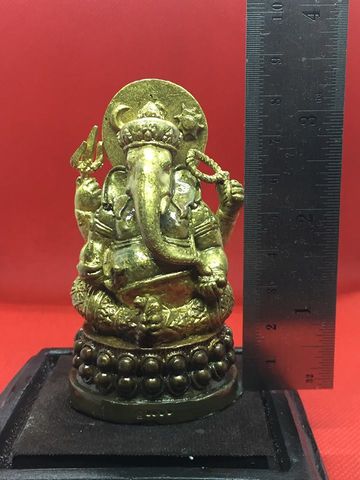 พระพิฆเนศ ขนาดบูชา พร้อมครอบแก้ว