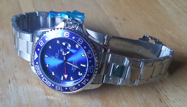 นาฬิกา ROLEX GMT ของใหม่ พลาสติกยังไม่แกะ