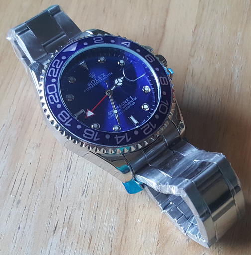 นาฬิกา ROLEX GMT ของใหม่ พลาสติกยังไม่แกะ