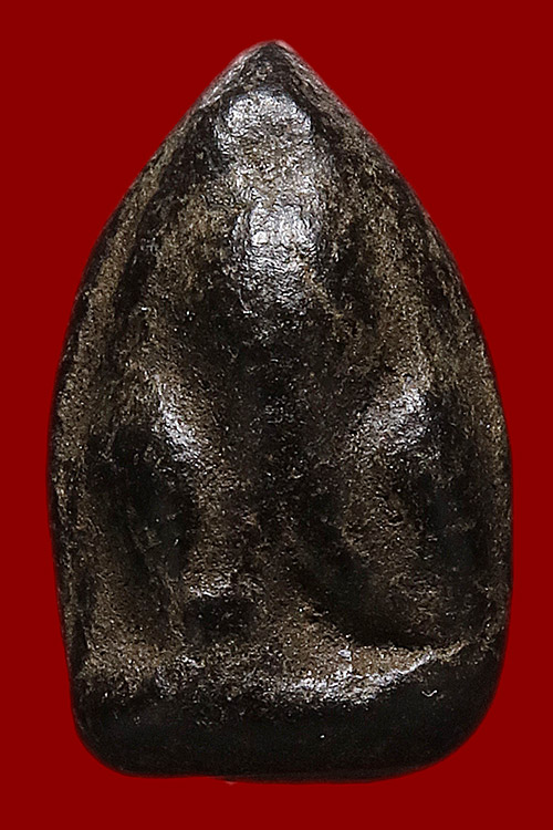 พระปิดตาพิชัย เนื้อผงใบลาน กรุวัดประดู่ทรงธรรม จ.อยุธยา 