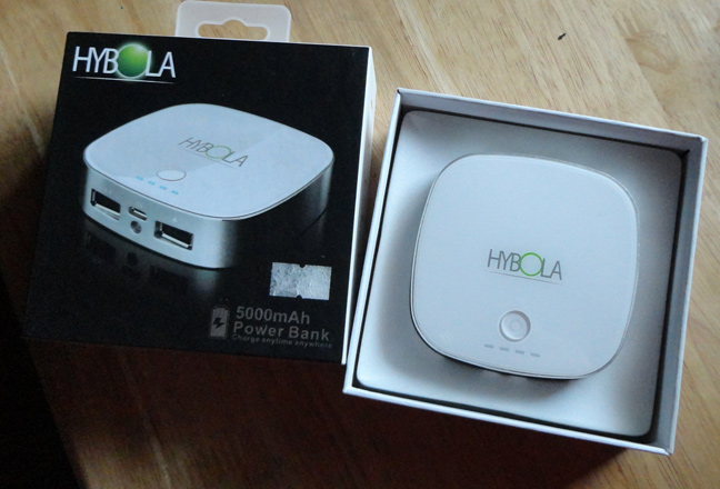 เพาเวอร์แบงค์ HYBOLA ของแท้ 5000mAh แบบเต็มความจุ