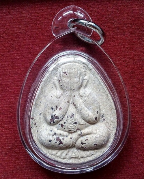 พระปิตตาปลดหนี้ โรยพลอย ไตรมาส35 หลวงพ่อเปิ่น วัดบางพระ ปี2535 เนื้อผงพุทธคุณ...เคาะเดียวแดง...