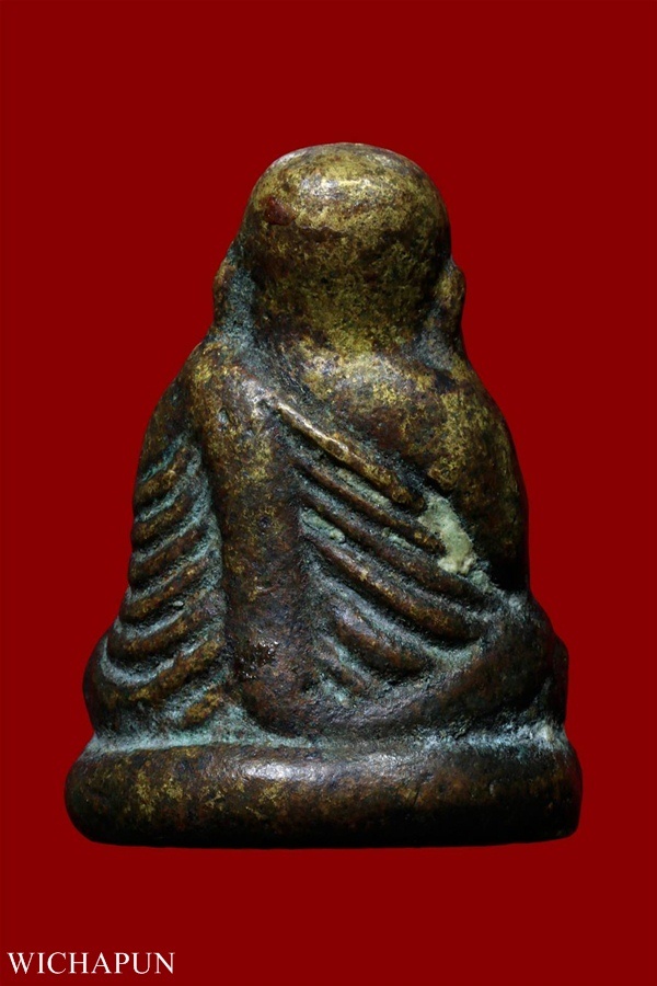 รูปหล่อหลวงพ่อเงิน วัดบางคลาน รุ่นปืนแตก ปี 28