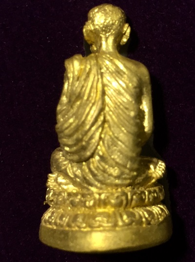 รูปเหมือนนั่งบัวหลวงปู่ฤาษีลิงดำ  วัดท่าซุง  รุ่นแรก