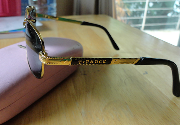 แว่นตากันแดด T-FORCE วินเทจ สวยและหายาก