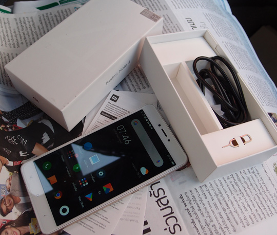 เคาะเดียว อย่างถูก!! มือถือ Mi ของแท้ Redmi Note 4 สีขาว ความจุ 64 GB