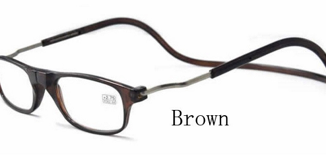 เคลียร์บ้าน ช้าหมด อดนะจ๊ะ!! แว่นสายตายาว แม่เหล็กแยกข้างพร้อมที่คล้อง ปรับระยะได้ ดีไซน์สวย ของใหม่