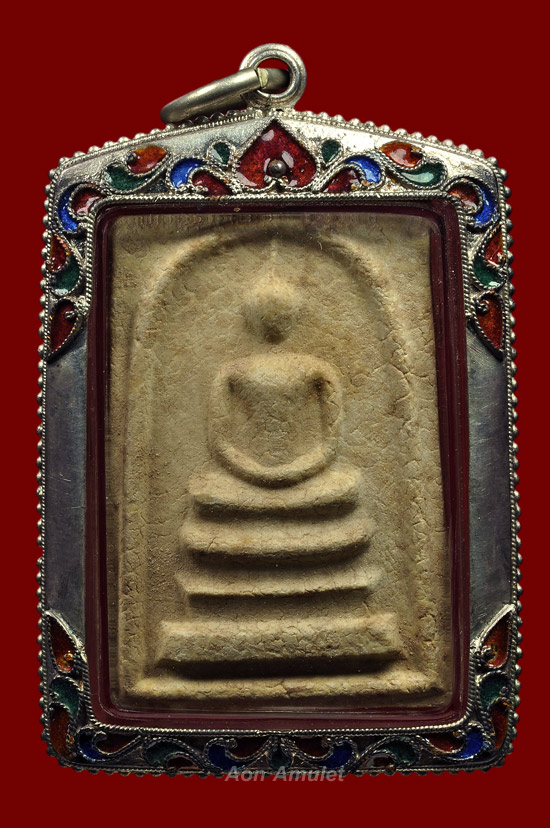 สมเด็จหลังยันต์ดวง รุ่น ที่ระลึกในการสร้างศาลาการเปรียญ วัดเนินกระปรอก พศ.2516